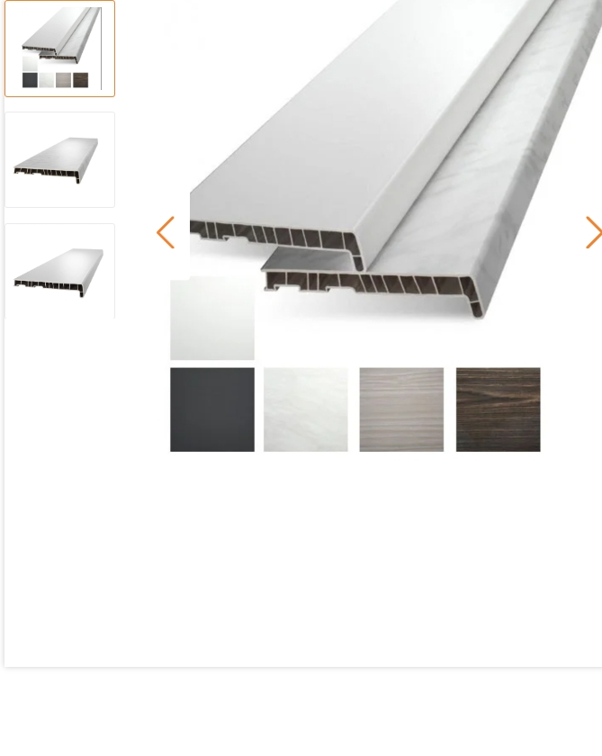 PVC Innenfensterbänke